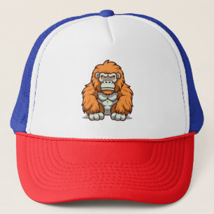 Kawaii-Style Graphic Design in Happy Hues Trucker Hat