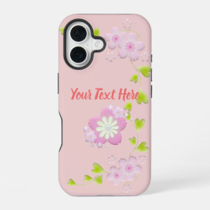 Kawaii Style Sakura Cherry Tree Blossom iPhone 16 Case