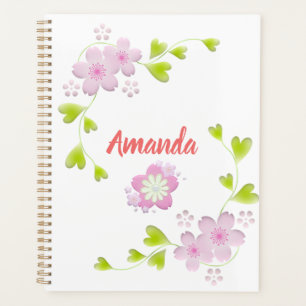 Kawaii Style Sakura Cherry Tree Blossom Planner