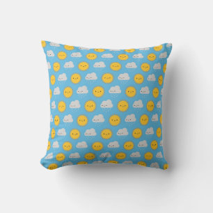 Kawaii Sun & Rain Cushion