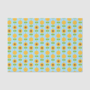 Kawaii Sunflowers Tissue Paper