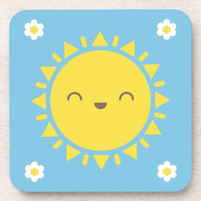 Kawaii Sunny Days Coaster (Front)