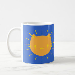 Kawaii Sunshine Cats Coffee Mug