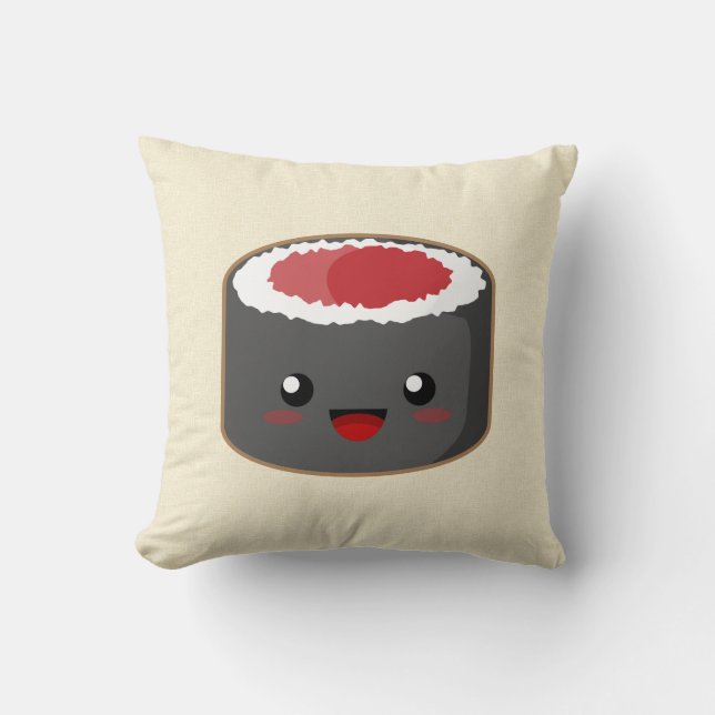 Kawaii Sushi Cushion (Front)