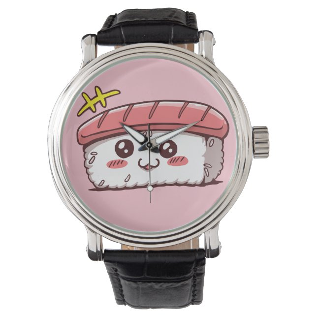 Kawaii Sushi Cute Japanese Food Watch (Front)