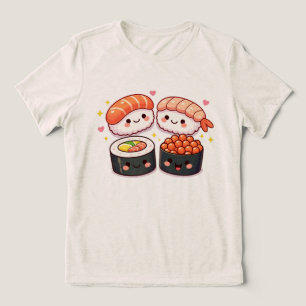 Kawaii Sushi Love Tri-Blend Shirt