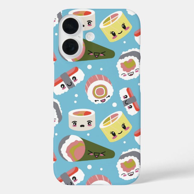 Kawaii Sushi Party Case-Mate iPhone Case (Back)
