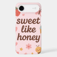 Kawaii Sweet Girl Pink Bee Aesthetic – Cute Design