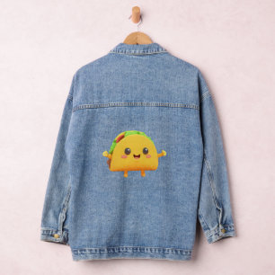 Kawaii Taco Denim Jacket