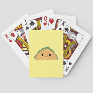 Kawaii Taco Playing Cards