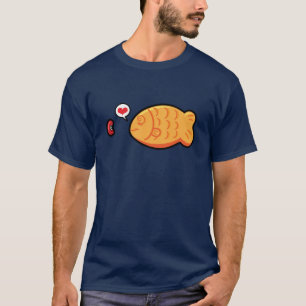 Kawaii Taiyaki Japanese Fish-shaped Cake T-shirt