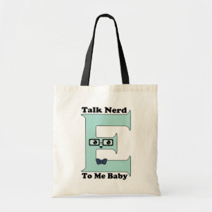 Kawaii Talk Nerdy (Nerd-E) To Me Baby Tote Bag