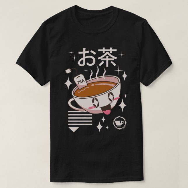 Kawaii Tea  T-Shirt (Design Front)