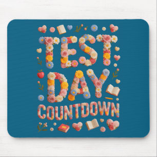 Kawaii test day countdown bruh stem history vibes mouse pad