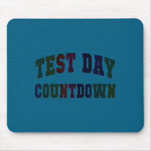 Kawaii test day countdown testing teacher mode on mouse pad