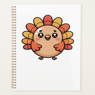 kawaii thanksgiving turkey Classic T-Shirt Planner