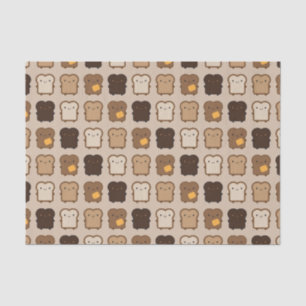 Kawaii Toast Tissue Paper