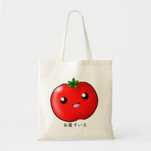 Kawaii Tomato Tote Bag