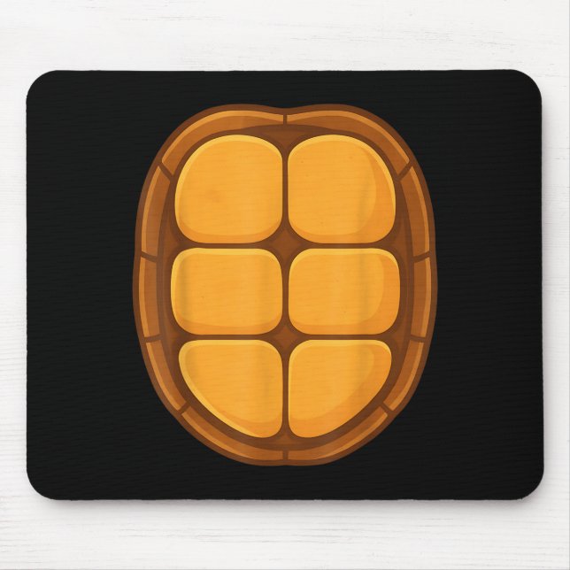 Kawaii Turtle Halloween Costume Turtle Shell Mouse Pad (Front)