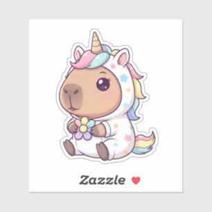 Kawaii Unicorn Capybara