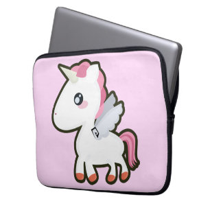 Kawaii Unicorn Laptop Sleeve