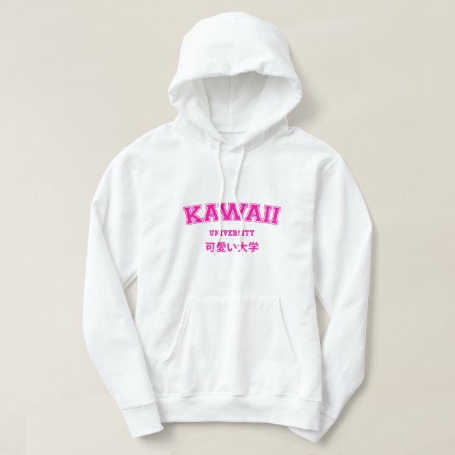 KAWAII UNIVERSITY HOODIE (Design Front)