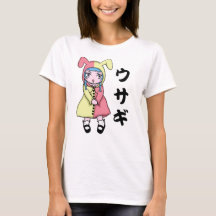 Kawaii Usagi Girl T-shirt