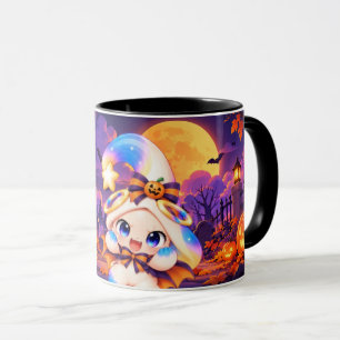 Kawaii Vampire Pumpkins Mug - Halloween