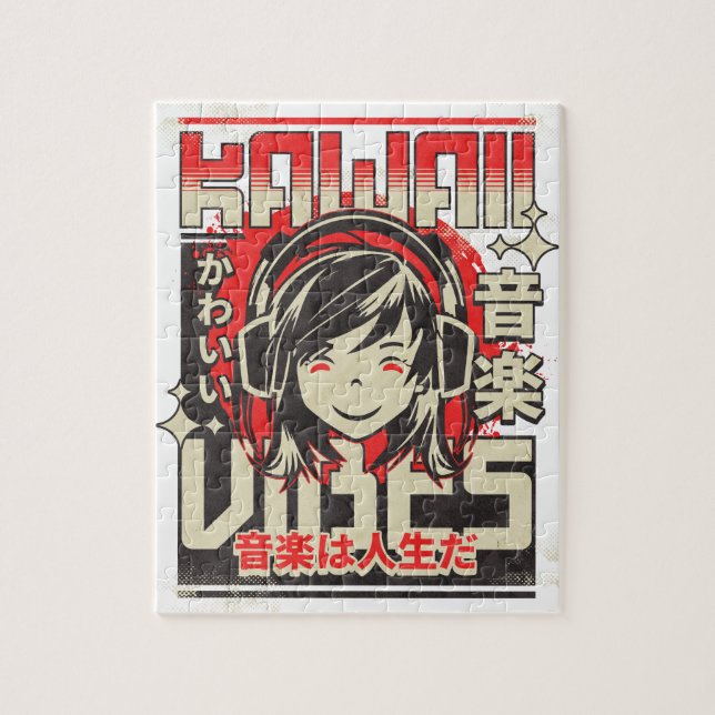 Kawaii Vibes Jigsaw Puzzle (Vertical)