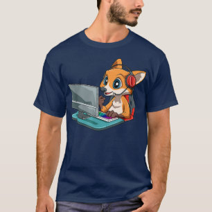 Kawaii Video Gaming FoStreaming Computer Game Fo T-Shirt