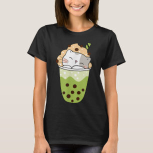 Kawaii Vintage Style Japenese Ramen Cat T-Shirt