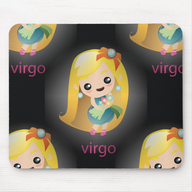 kawaii virgo mouse pad (Front)