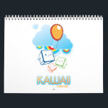 Kawaii Wall Calendar<br><div class="desc">Kawaii cute calendar. Each month has it's own kawaii illustration reflecting the season.</div>