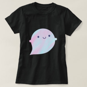 Kawaii Watercolour Ghost (Unicorn) T-Shirt