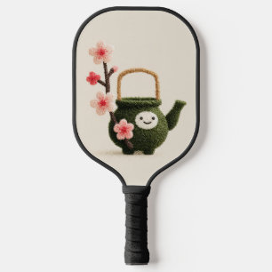 Kawaii Watering Can Sakura Blossoms Pickleball Paddle