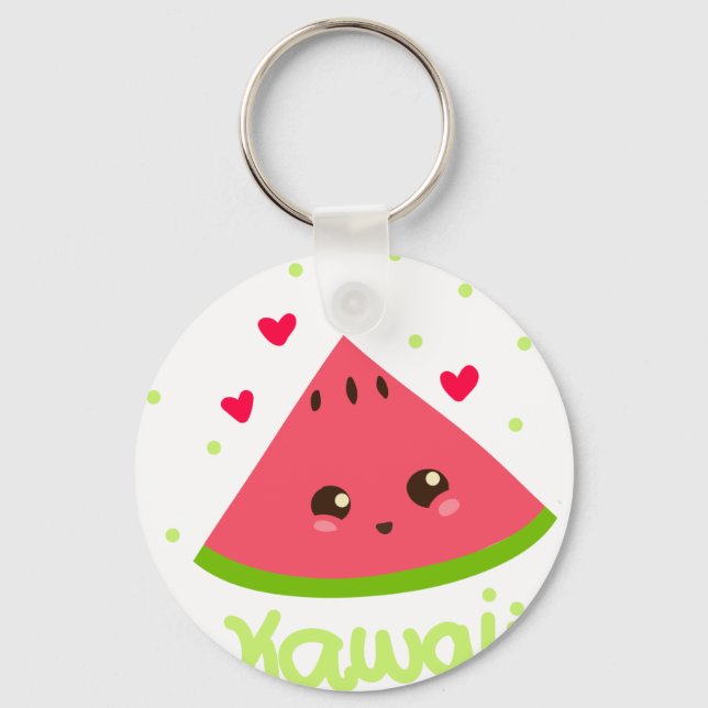 kawaii watermelon! key ring (Front)