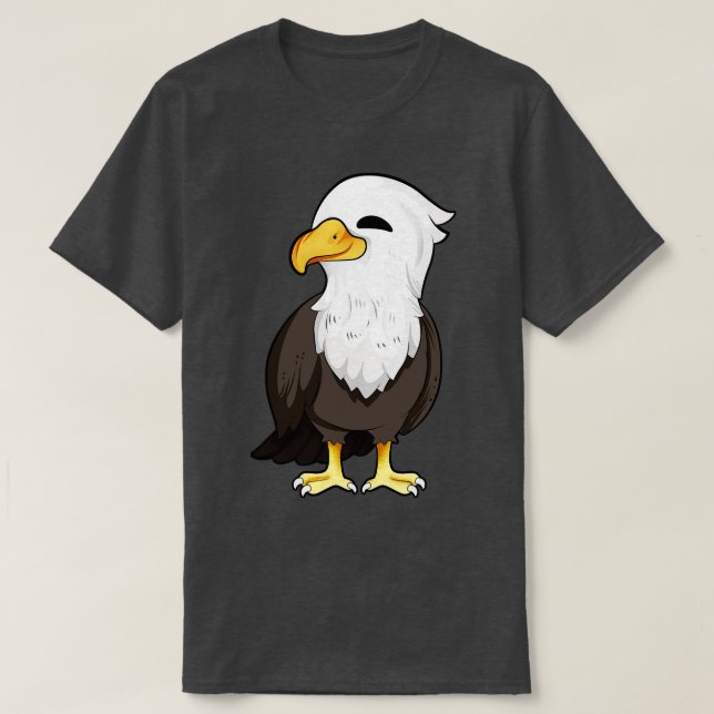 Kawaii whitetailed eagle T-Shirt (Design Front)