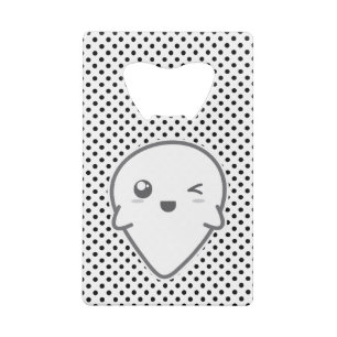 Kawaii Winking Ghost Bottle Opener
