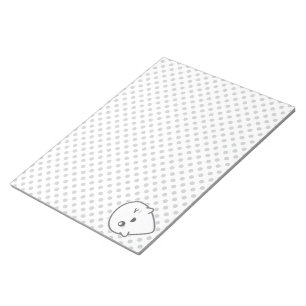 Kawaii Winking Ghost Notepad