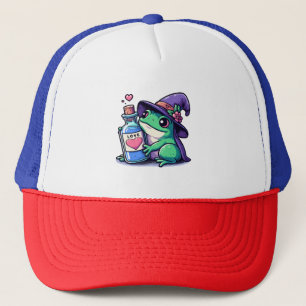 Kawaii witchy love potion trucker hat