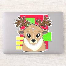 Kawaii xmas deer | merry christmas