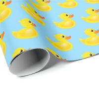 Kawaii Yellow Rubber Duck Pattern