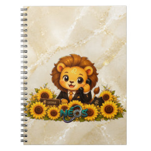 Kawaii Zodiac Neos Leo Notebook