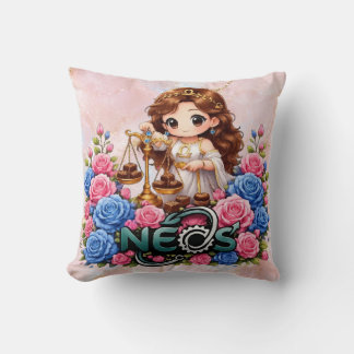 Kawaii Zodiac Neos Libra Cushion