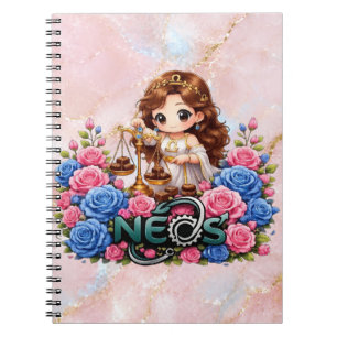 Kawaii Zodiac Neos Libra Notebook