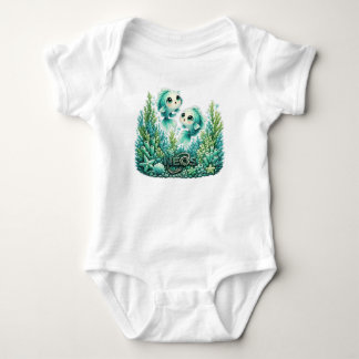 Kawaii Zodiac Neos Pisces Baby Bodysuit