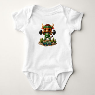 Kawaii Zodiac Neos Taurus Baby Bodysuit