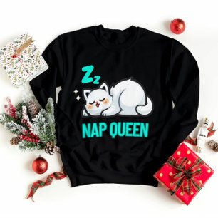 Kawaiiness cats sleeping cat sweatshirt