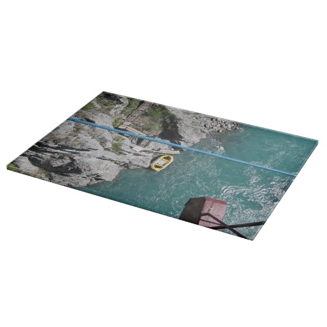 Kawarau Bridge Bungy POV, Queenstown, New Zealand Cutting Board (Corner)