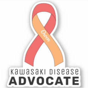Kawasaki Disease Advocate Vinyl Sticker